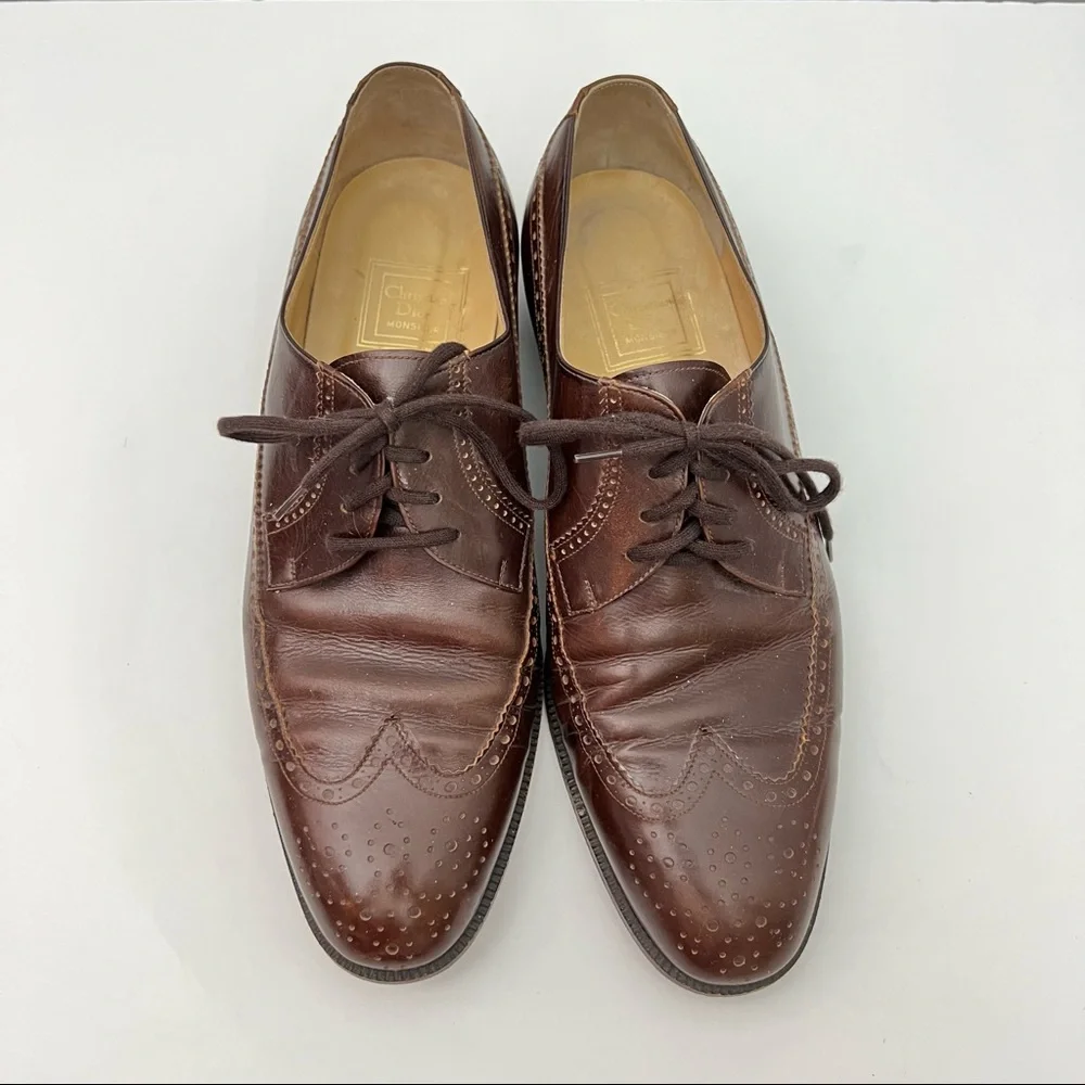 Christian Dior Monsieur Leather Oxfords